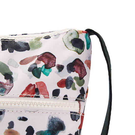 Kipling Alvar Printed Crossbody Veske Hvite Multicolor | NO 2144SG